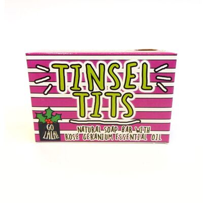 Tinsel Tits Christmas Soap