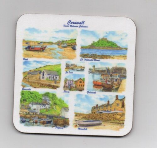 Cornwall, multi image Coaster.