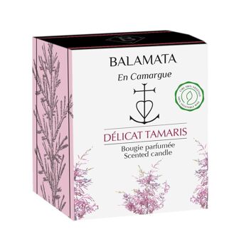 Délicat Tamaris - Bougie Parfumée - 80G - En Camargue 3