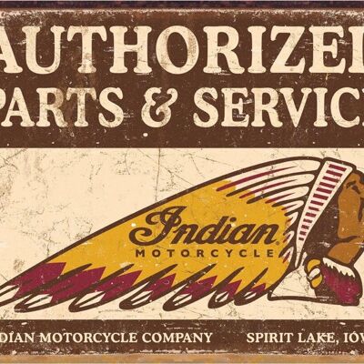 US Blechschild Authorized Indian Parts and Service