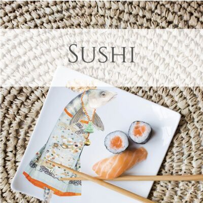 Die Kunst des Sushi - Sushi-Set für 6 Personen