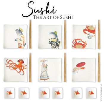 The art of Sushi - Sushi set pour 6 personnes 2