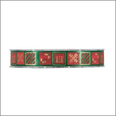 Satin ribbon - Christmas – gifts – 15mm