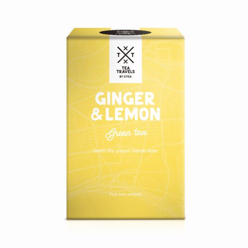 Ginger & Lemon groene thee