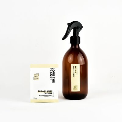 Kit de démarrage - Dégraissant de cuisine Ambre