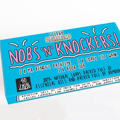 Nobs 'n' Knockers Boxed Set Award Winning Funny Soaps