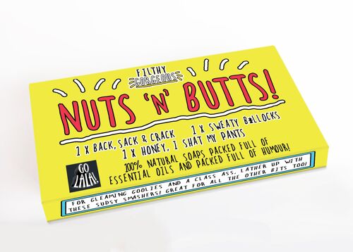 Nuts 'n' Butts Boxed Set Award-Winning Funny Soaps