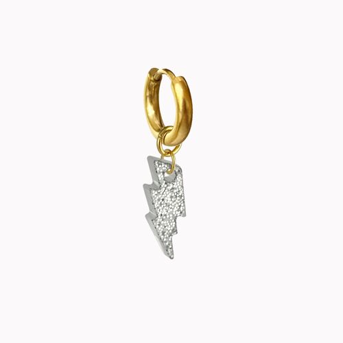 Earring Lightning Gold