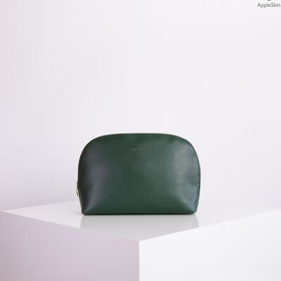 nuuwaï - Vegan cosmetic bag large - LINDI emerald green