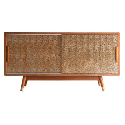 BUFFET GOLD II BROWN/EMBOSSED GOLD