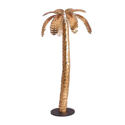 FIGURA DECORATIVA PALMA LUCERNA ORO