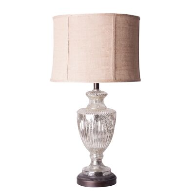 SILVER TABLE LAMP