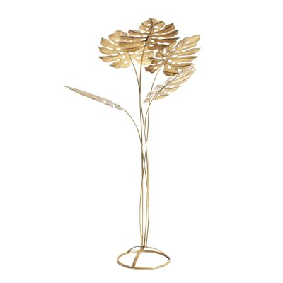 FIGURE DÉCORATIVE À LA FEUILLE D'OR VIEUX