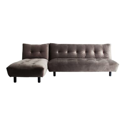 TAUPE CHAISE LONGUE