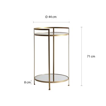 TABLE D'APPOINT VAZIA GOLD I 5