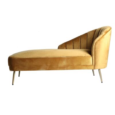 CHAISE LONGUE VALLANS MOSTAZA