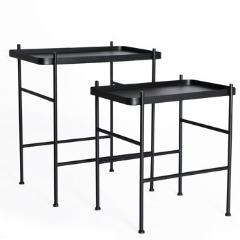 TABLE D'APPOINT J/2 DEVICH NOIR 2