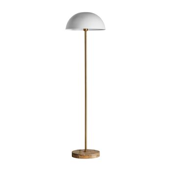 LAMPADAIRE KALINA BLANC/OR 1