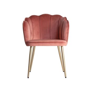 FAUTEUIL THOU ROSE PALE 2
