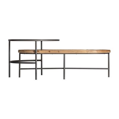 COFFEE TABLE J/2 SOLDEN GREY/NATURAL