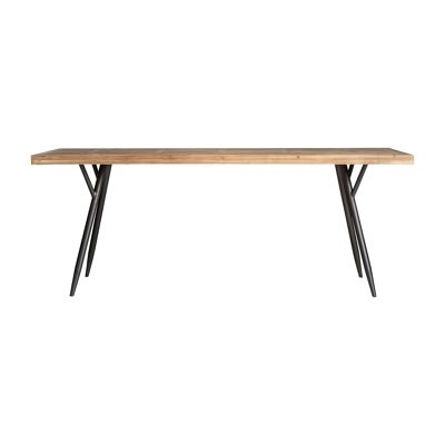 MESA COMEDOR LONGFORD GRIS/NATURAL I