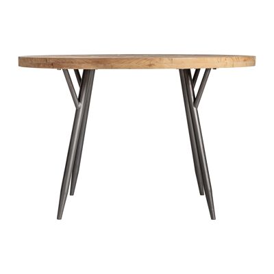 MESA COMEDOR LONGFORD GRIS/NATURAL II