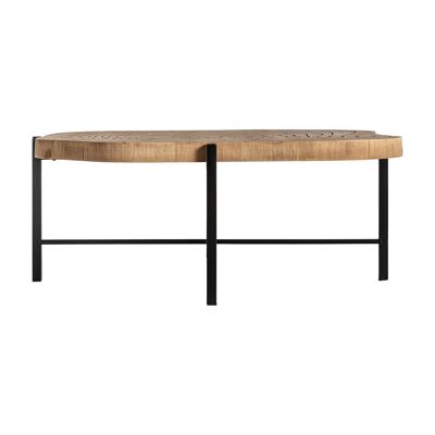 GIEN BLACK/NATURAL COFFEE TABLE