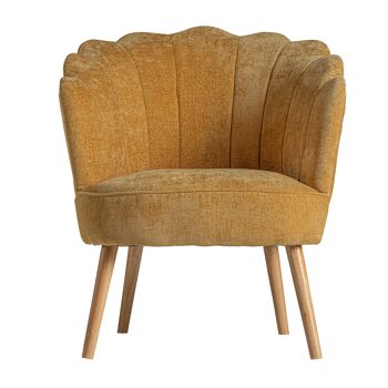 FAUTEUIL DUMES OCRE 2