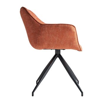 CHAISE ORANGE OSIDDA 3