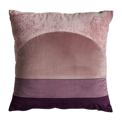 COUSSIN PATCHWORK ROSE SOLEIL