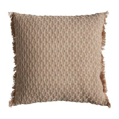 COUSSIN BRODÉ LEO BEIGE