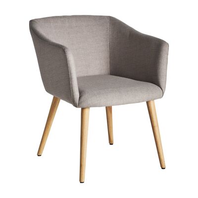 SKIPTON CHAIR GREY/NATURAL