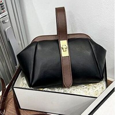 AnBeck 'The Pouch' Small Clutch / Crossbody Handbag (Black)