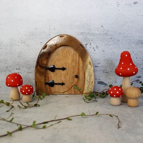 Porte en bois de la petite souris - PAPOOSE TOYS