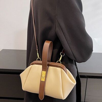 AnBeck 'The Pouch' Petite pochette / sac à main à bandoulière (Beige)