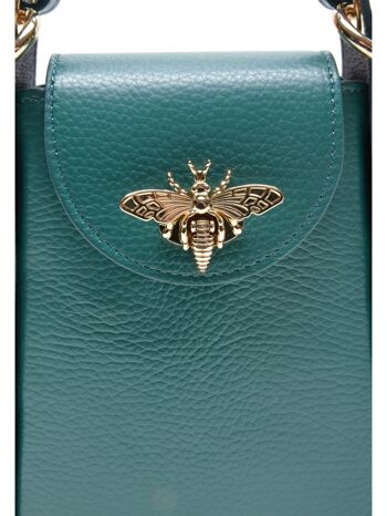 AW22 MG 1797T VERDE AQUA Sac pour téléphone 3