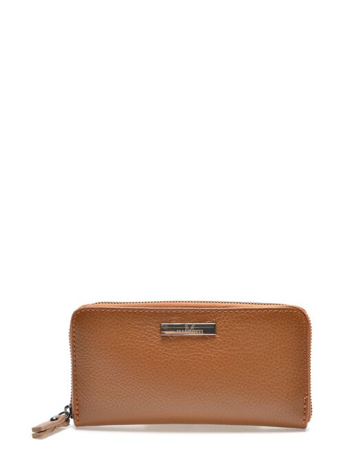 AW22 MG 1138 COGNAC Wallet