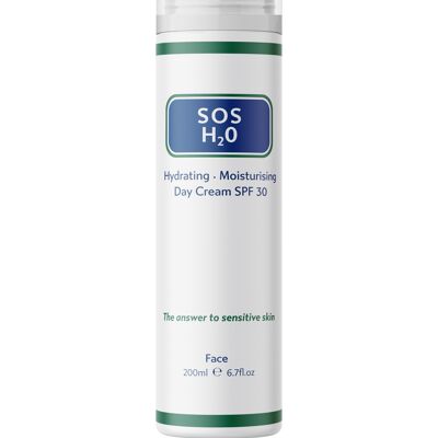 SOS H20 Day Cream SPF 30, 200ml