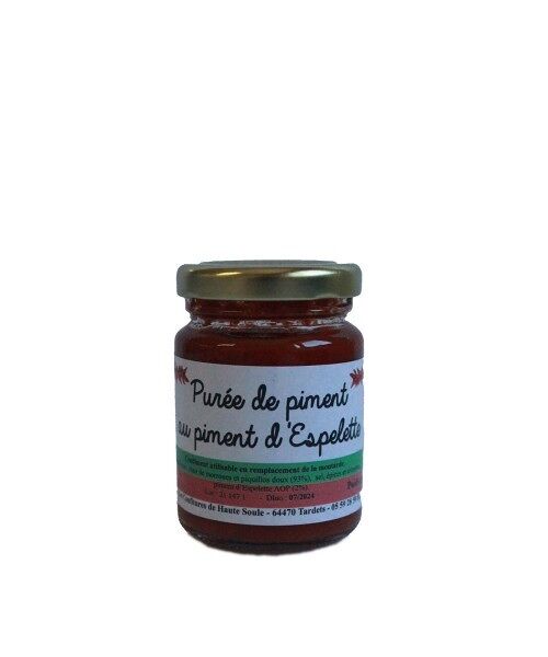 Purée de Piment au piment d'Espelette AOP 90g