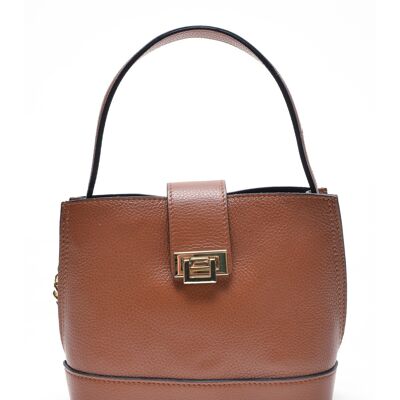 Borsa a spalla AW22 AL 1811T COGNAC