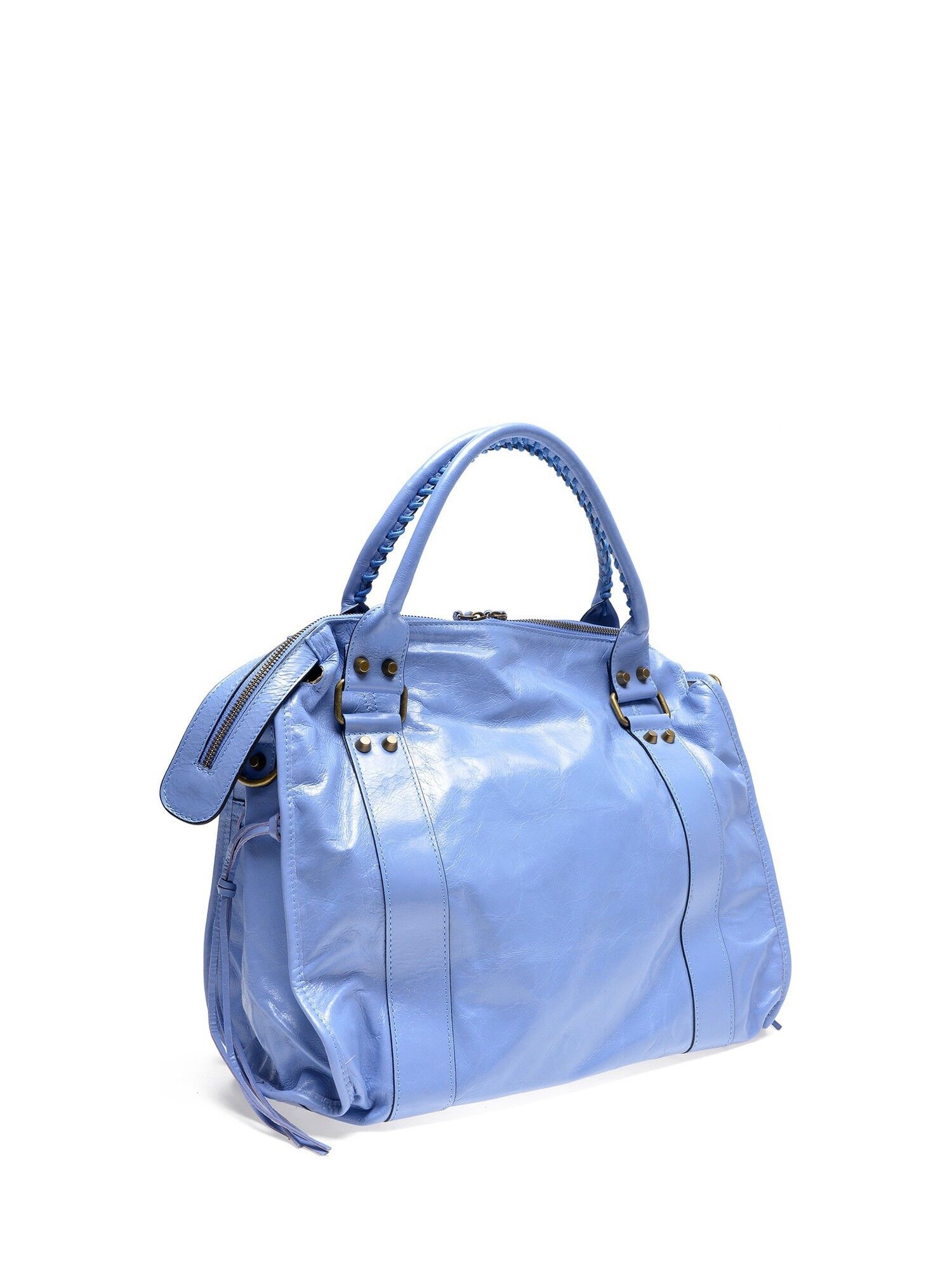 AW22 AL 8130R CELESTE Borsa con manico superiore