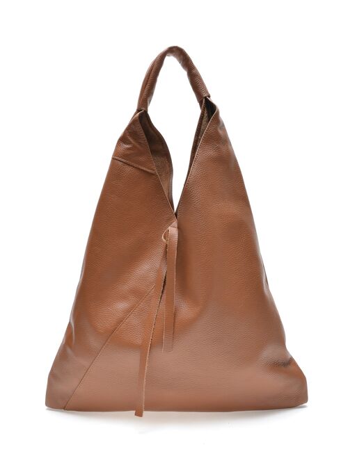AW22 AL 1386 COGNAC Shopper Bag