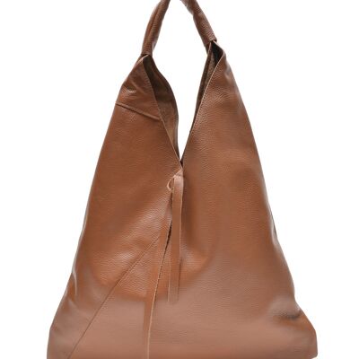 Sac cabas AW22 AL 1386 COGNAC