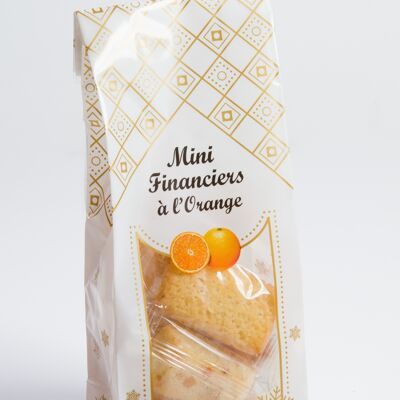 Bolsa Festiva de Mini Financier Naranja 120 G