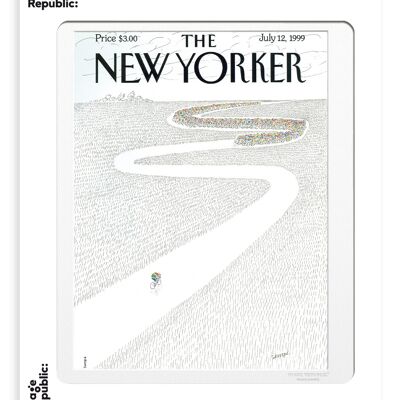 CARTEL 30x40 cm THE NEWYORKER 46 CICLISTAS SEMPE 50993