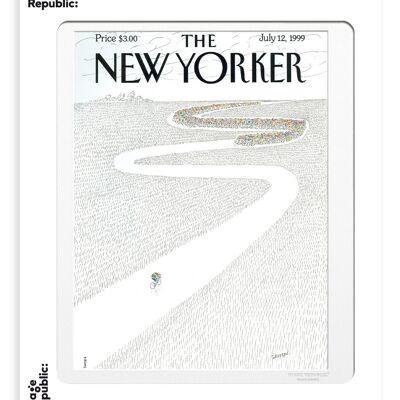 POSTER 30x40 cm THE NEWYORKER 46 SEMPE CYCLISTS 50993