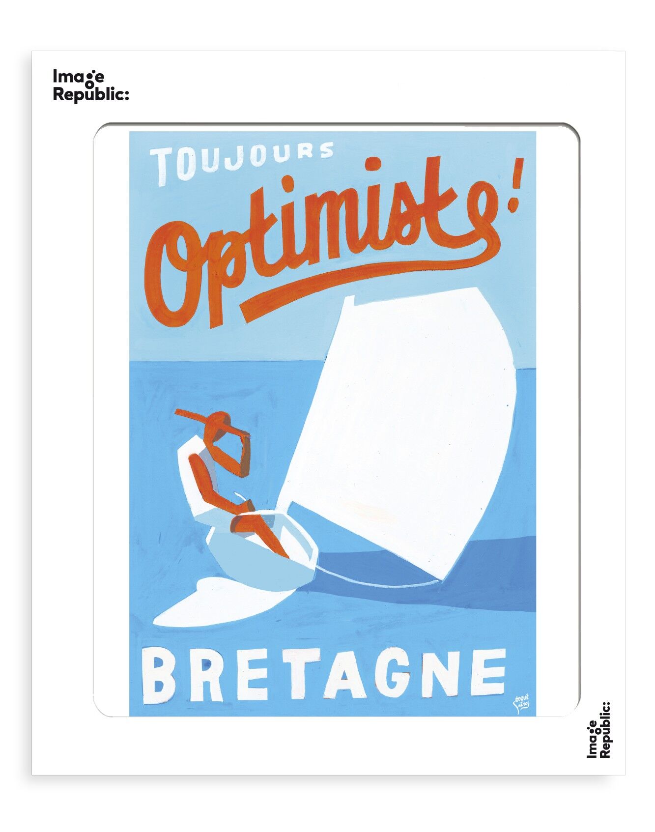 POSTER 30x40 cm TOQUE FRATELLI 12 OPTIMIST