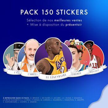 Pack Stickers - Meilleures ventes 1