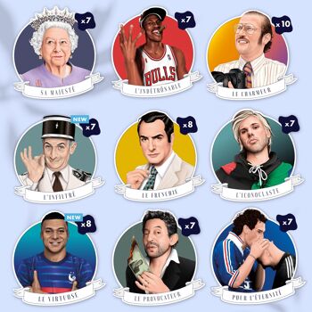 Pack Stickers - Meilleures ventes 3