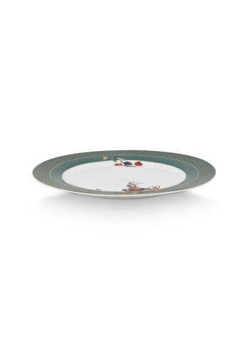 PIP - Assiette plate Winter Wonderland - Vert - 26,5cm 2